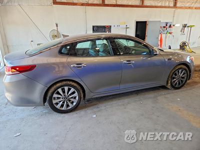 Trzecie zdjęcie samochodu z tyłu: 2017 KIA OPTIMA EX VIN:5XXGU4L33HG159010 - miniatura