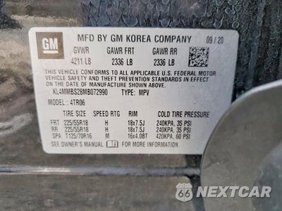 Zdjęcie 13 z 13 samochodu: 2021 BUICK ENCORE GX PREFERRED VIN:KL4MMBS28MB072990 - miniatura