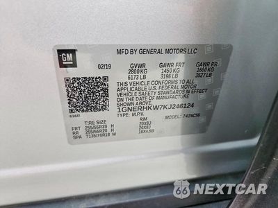 Zdjęcie 13 z 13 samochodu: 2019 CHEVROLET TRAVERSE LT VIN:1GNERHKW7KJ246124 - miniatura