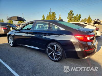 Drugie zdjęcie samochodu z przodu: 2019 HONDA ACCORD SPORT VIN:1HGCV1F3XKA027078 - miniatura