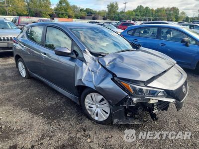 Czwarte zdjęcie samochodu z boku: 2023 NISSAN LEAF S VIN:1N4AZ1BV7PC556832 - miniatura