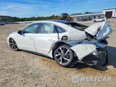 Drugie zdjęcie samochodu z przodu: 2021 HYUNDAI SONATA SEL PLUS VIN:5NPEJ4J21MH107299 - miniatura