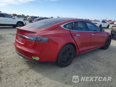 Trzecie zdjęcie samochodu z tyłu: 2013 TESLA MODEL S VIN:5YJSA1CP8DFP22618 - miniatura