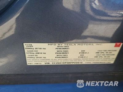Zdjęcie 12 z 12 samochodu: 2013 TESLA MODEL S VIN:5YJSA1CP3DFP22610 - miniatura