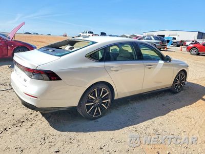 Trzecie zdjęcie samochodu z tyłu: 2023 HONDA ACCORD TOURING HYBRID VIN:1HGCY2F88PA039486 - miniatura