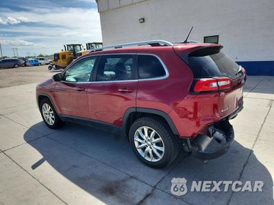 Drugie zdjęcie samochodu z przodu: 2015 JEEP CHEROKEE LIMITED VIN:1C4PJMDS0FW615345 - miniatura