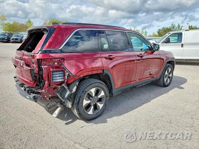 Trzecie zdjęcie samochodu z tyłu: 2024 JEEP GRAND CHEROKEE LIMITED 4XE VIN:1C4RJYB61RC124990 - miniatura