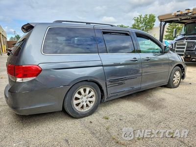 Trzecie zdjęcie samochodu z tyłu: 2010 HONDA ODYSSEY EXL VIN:5FNRL3H7XAB085417 - miniatura