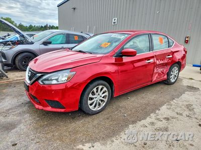 2018 NISSAN SENTRA SV 3N1AB7AP3JL618391 - główne zdjęcie licytacji z USA - miniatura