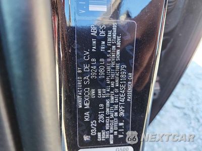Zdjęcie 12 z 12 samochodu: 2025 KIA K4 LXS VIN:3KPFT4DE4SE118979 - miniatura