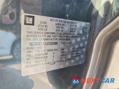 Zdjęcie 12 z 12 samochodu: 2018 GMC CANYON DENALI VIN:1GTG6EEN1J1232486 - miniatura