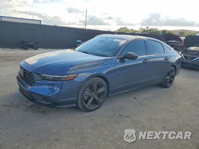 2024 HONDA ACCORD HYBRID EXL 1HGCY2F66RA009355 - główne zdjęcie licytacji z USA - miniatura