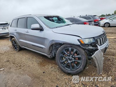 Czwarte zdjęcie samochodu z boku: 2021 JEEP GRAND CHEROKEE LAREDO VIN:1C4RJEAG6MC791197 - miniatura