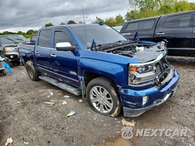 Czwarte zdjęcie samochodu z boku: 2017 CHEVROLET SILVERADO K1500 HIGH COUNTRY VIN:3GCUKTEJ6HG283073 - miniatura