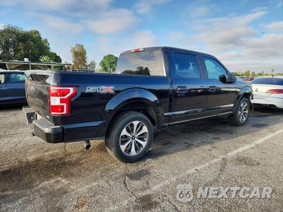 Trzecie zdjęcie samochodu z tyłu: 2019 FORD F150 SUPERCREW VIN:1FTEW1CP8KKE65216 - miniatura
