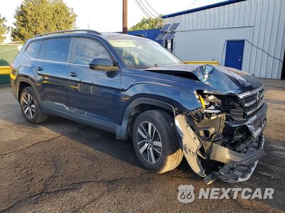 Czwarte zdjęcie samochodu z boku: 2021 VOLKSWAGEN ATLAS SE VIN:1V2LP2CA7MC554633 - miniatura