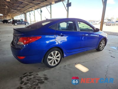 Trzecie zdjęcie samochodu z tyłu: 2013 HYUNDAI ACCENT GLS VIN:KMHCU4AE7DU377549 - miniatura