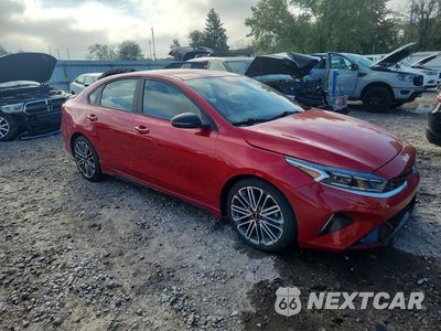 Czwarte zdjęcie samochodu z boku: 2022 KIA FORTE GT VIN:3KPF44AC3NE477163 - miniatura