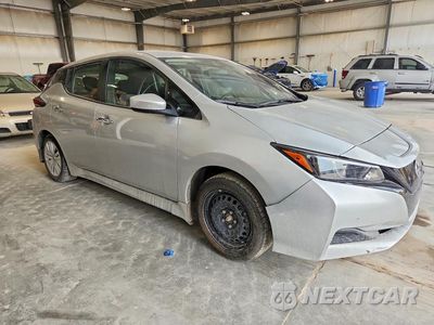 Czwarte zdjęcie samochodu z boku: 2023 NISSAN LEAF S VIN:1N4AZ1BV5PC556635 - miniatura