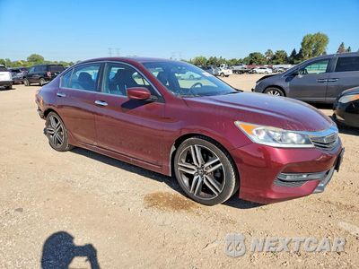 Czwarte zdjęcie samochodu z boku: 2016 HONDA ACCORD SPORT VIN:1HGCR2F58GA044304 - miniatura