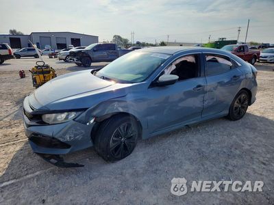 2018 HONDA CIVIC EX SHHFK7H57JU203966 - główne zdjęcie licytacji z USA - miniatura