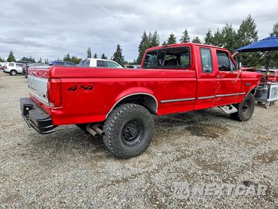 Trzecie zdjęcie samochodu z tyłu: 1996 FORD F250 VIN:1FTHX26H4TEA67666 - miniatura