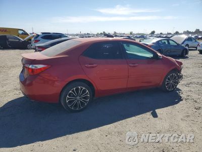 Trzecie zdjęcie samochodu z tyłu: 2016 TOYOTA COROLLA S PLUS VIN:5YFBURHE5GP464743 - miniatura