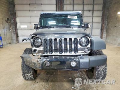 Piąte zdjęcie samochodu w środku: 2014 JEEP WRANGLER UNLIMITED SPORT VIN:1C4BJWDG6EL327380 - miniatura