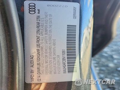 Zdjęcie 12 z 12 samochodu: 2014 AUDI A6 PRESTIGE VIN:WAUHGAFC3EN115351 - miniatura