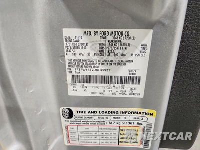 Zdjęcie 12 z 12 samochodu: 2013 FORD F150 SUPERCREW VIN:1FTFW1ET2DKD79921 - miniatura