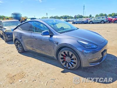 Czwarte zdjęcie samochodu z boku: 2023 TESLA MODEL Y VIN:7SAYGDEF2PF700393 - miniatura