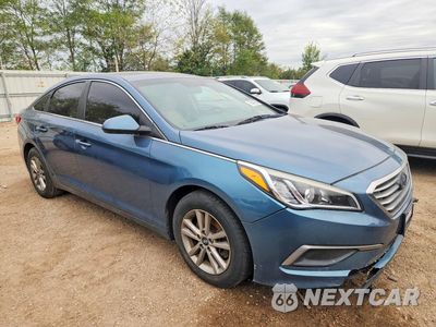 Czwarte zdjęcie samochodu z boku: 2017 HYUNDAI SONATA SE VIN:5NPE24AF2HH492412 - miniatura