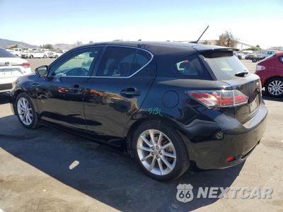 Drugie zdjęcie samochodu z przodu: 2012 LEXUS CT 200 VIN:JTHKD5BH8C2082533 - miniatura