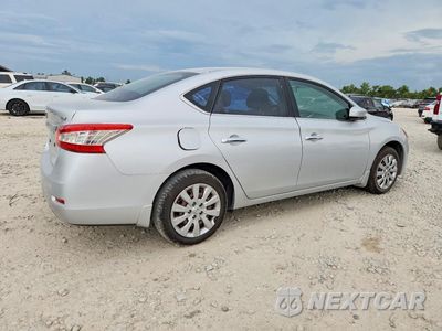 Trzecie zdjęcie samochodu z tyłu: 2014 NISSAN SENTRA SV VIN:3N1AB7AP7EL675926 - miniatura