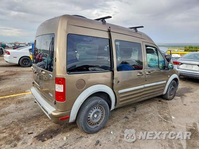 Trzecie zdjęcie samochodu z tyłu: 2012 FORD TRANSIT CONNECT XLT PREMIUM VIN:NM0KS9CN2CT116766 - miniatura