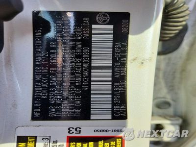 Zdjęcie 13 z 13 samochodu: 2021 TOYOTA CAMRY XSE VIN:4T1K31AK7MU020990 - miniatura