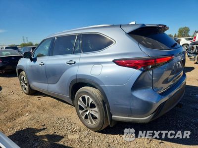 Drugie zdjęcie samochodu z przodu: 2020 TOYOTA HIGHLANDER HYBRID XLE VIN:5TDGBRCH0LS004002 - miniatura