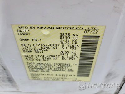 Zdjęcie 13 z 13 samochodu: 2012 NISSAN NV 1500 S DELIVERY VAN VIN:1N6BF0KL8CN118283 - miniatura