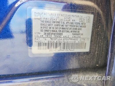 Zdjęcie 12 z 12 samochodu: 2019 NISSAN SENTRA S VIN:3N1AB7AP4KY269665 - miniatura