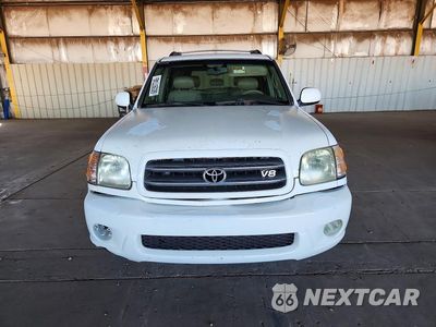 Piąte zdjęcie samochodu w środku: 2004 TOYOTA SEQUOIA LIMITED VIN:5TDZT38A54S230715 - miniatura