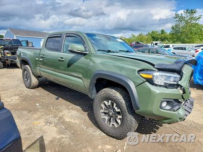 Czwarte zdjęcie samochodu z boku: 2021 TOYOTA TACOMA TRD OFF-ROAD VIN:3TMDZ5BN9MM118631 - miniatura