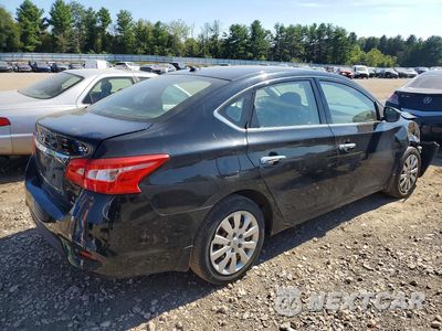 Trzecie zdjęcie samochodu z tyłu: 2016 NISSAN SENTRA SV VIN:3N1AB7AP8GL670382 - miniatura
