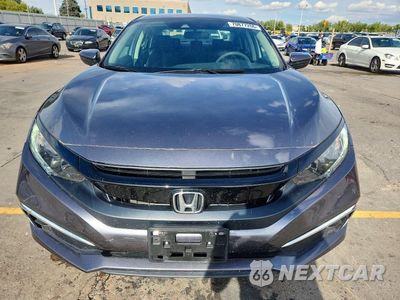 Piąte zdjęcie samochodu w środku: 2019 HONDA CIVIC LX VIN:19XFC2F68KE039065 - miniatura