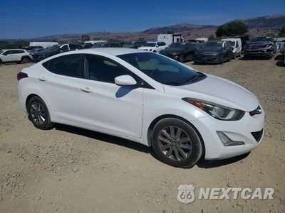 Czwarte zdjęcie samochodu z boku: 2014 HYUNDAI ELANTRA SE VIN:5NPDH4AE2EH488986 - miniatura