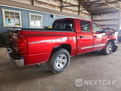 Trzecie zdjęcie samochodu z tyłu: 2008 DODGE DAKOTA QUAD LARAMIE VIN:1D7HW58N28S602516 - miniatura