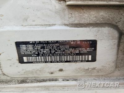 Zdjęcie 12 z 12 samochodu: 2014 SUBARU IMPREZA SPORT PREMIUM VIN:JF1GPAL60E8246240 - miniatura