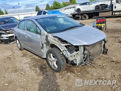 Czwarte zdjęcie samochodu z boku: 2015 HONDA CIVIC LX VIN:19XFB2F59FE043691 - miniatura