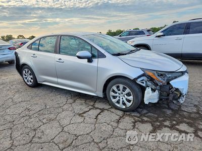 Czwarte zdjęcie samochodu z boku: 2020 TOYOTA COROLLA LE VIN:5YFEPRAE4LP061376 - miniatura