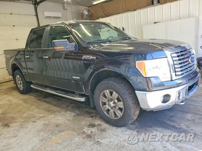 Czwarte zdjęcie samochodu z boku: 2011 FORD F150 SUPERCREW VIN:1FTFW1ET2BFA90530 - miniatura