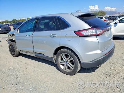 Drugie zdjęcie samochodu z przodu: 2015 FORD EDGE TITANIUM VIN:2FMTK4K8XFBB09697 - miniatura